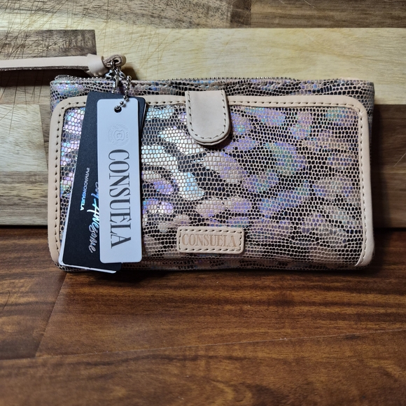 Consuela Handbags - Consuela IRIS Iridescent slim Wallet